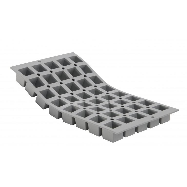 MOLDE ELASTOMOULE 40 MINI CUBOS 2,5 cm