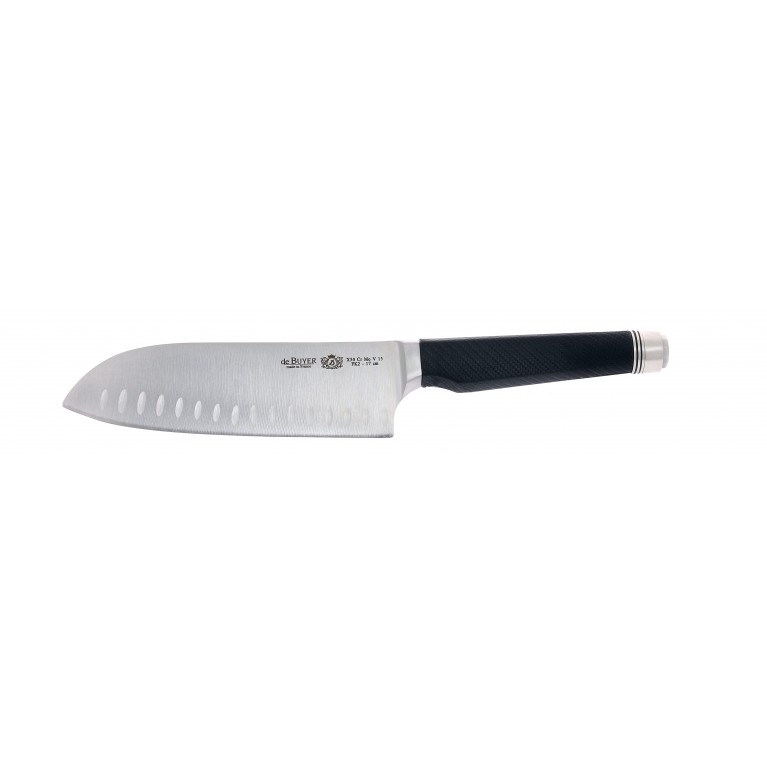 CUCHILLO FK2 SANTOKU ALVEOLADO  L. 17 cm