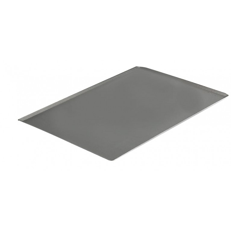 PLACA DE ALUMINIO ANTIADHERENTE, BORDES REDONDOS, 2MM - 40x30 CM