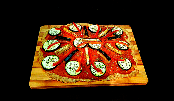 COCINA EN CASA 17.2: PIZZA VEGANA SIN GLÚTEN